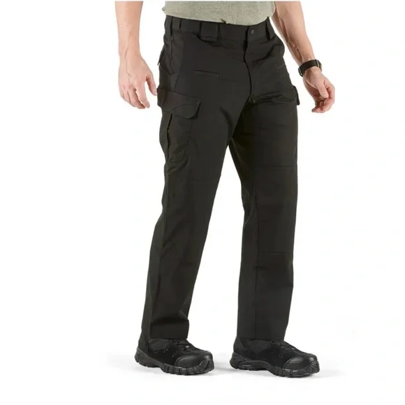 NWT Plus Sz 5.11 Tactical Stryke Pants With Flex Unhemmed Black Size 52 - Picture 4 of 7